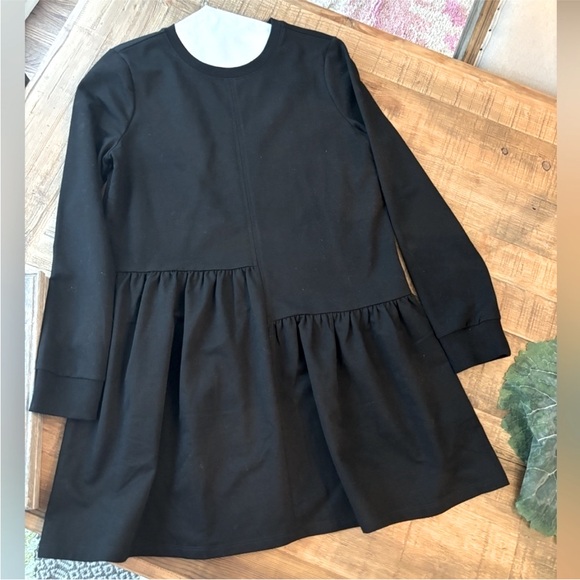 Blue Door Boutique Sweatshirt Dress. Women’s Sz-L Black EUC - Picture 4 of 8